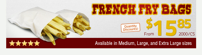French Fry Bags