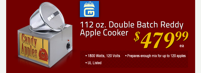 112oz. Double Batch Reddy Apple Cooker