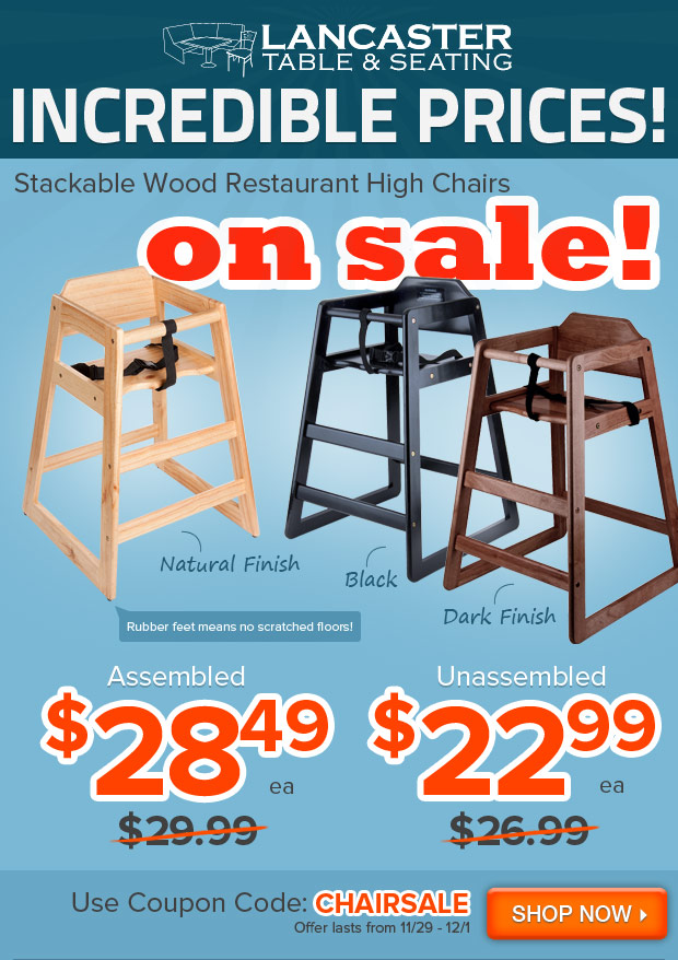 Lancaster Table & Seating at Incredible Prices!