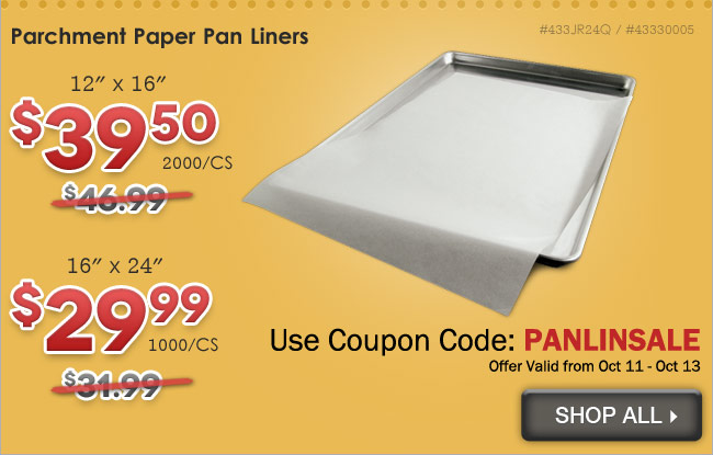 Parchment Paper Pan Liners