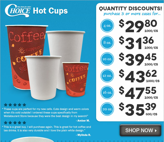 Choice Hot Cups