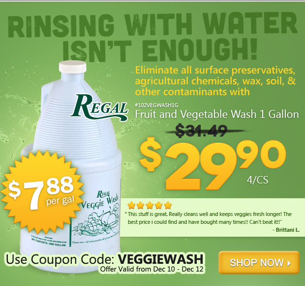 Regal Fruit and Vegetable Wash