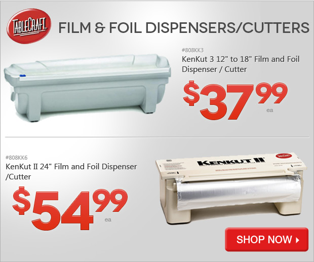 Film and Foil Dispenser/Cutters