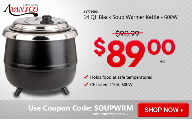 Soup Warmers