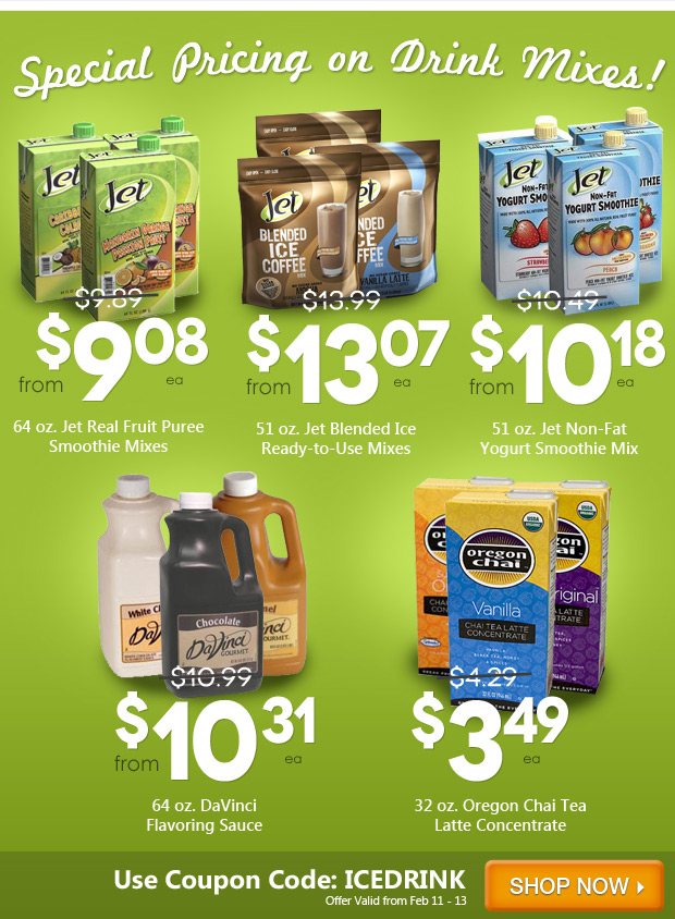 Iced Drink Mixes
