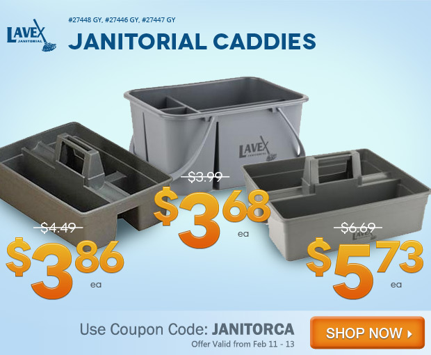 Lavex Janitorial Caddies