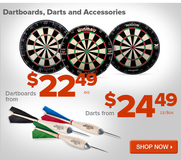 Darts, Dartboards, and Accessories