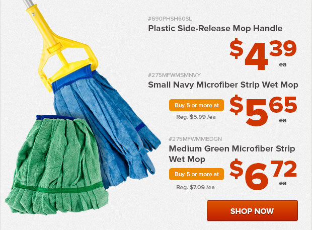 Microfiber Wet Mops