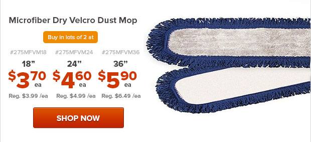 Microfiber Dry Velcro Dust Mops