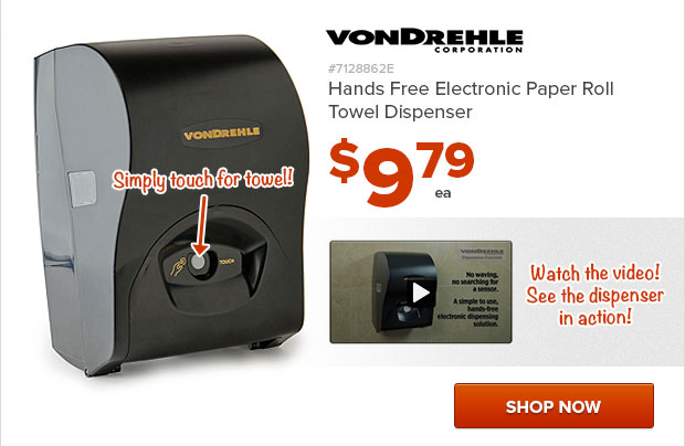 VonDrehle Hands Free Paper Towel Dispenser