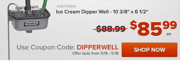Ice Cream Dipper Well