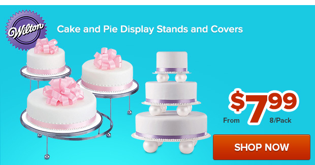 Cake and Pie Display Stands and Covers