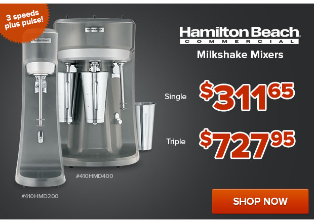 Hamilton Beach Milkshake Mixers - Instant Savings!