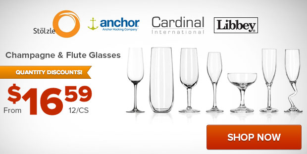 Champagne and Flute Glasses