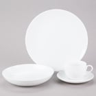 10 Strawberry Street Classic Coupe White Porcelain Dinnerware