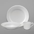 Sant' Andrea Royale by 1880 Hospitality Bright White Porcelain Dinnerware