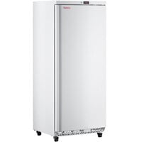 Galaxy GRI-20-RW 30 1/2" White Solid Door Light-Duty Reach-In Refrigerator