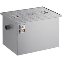Regency 30 lb. 15 GPM Grease Trap with 2" Non-Threaded Connections