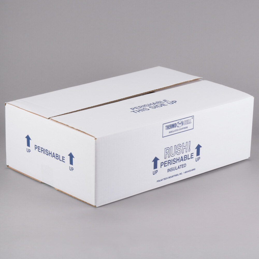 Polar Tech 8" x 17" Thermo Chill Round Interior Pie / Cake / Pizza