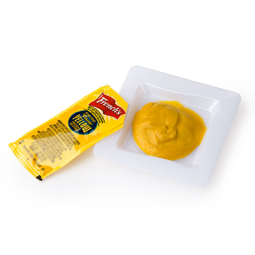 French's Classic Yellow Mustard (200) 7 Gram Portion Packets / Case