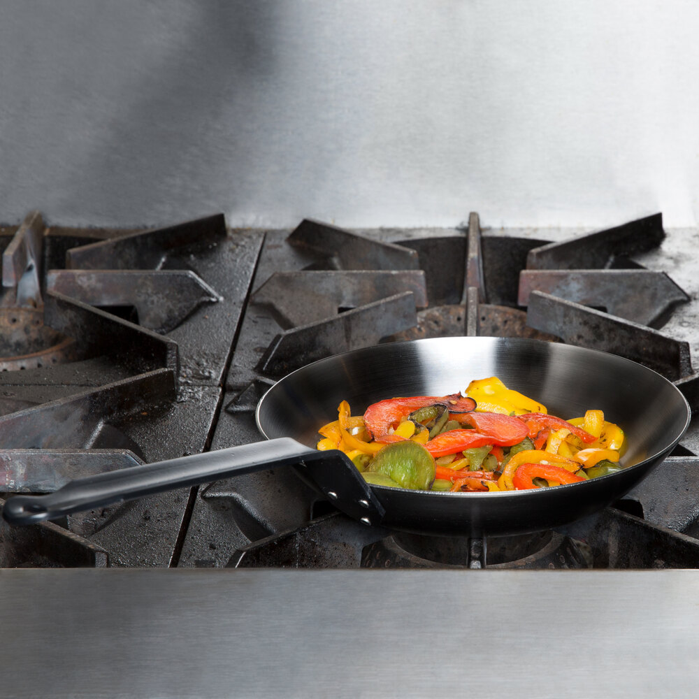 French Style 8 3/4" Carbon Steel Fry Pan