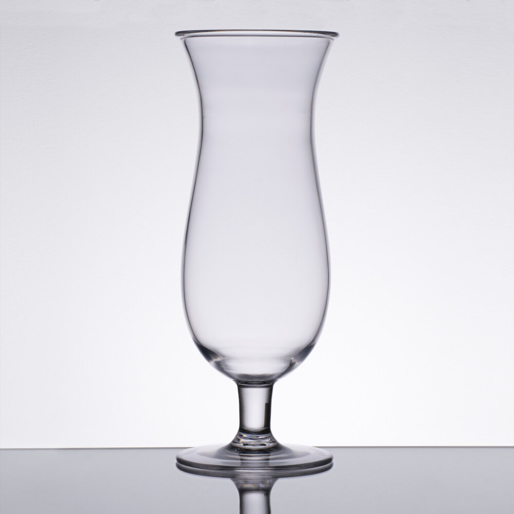 24 oz. Polycarbonate Hurricane Glass