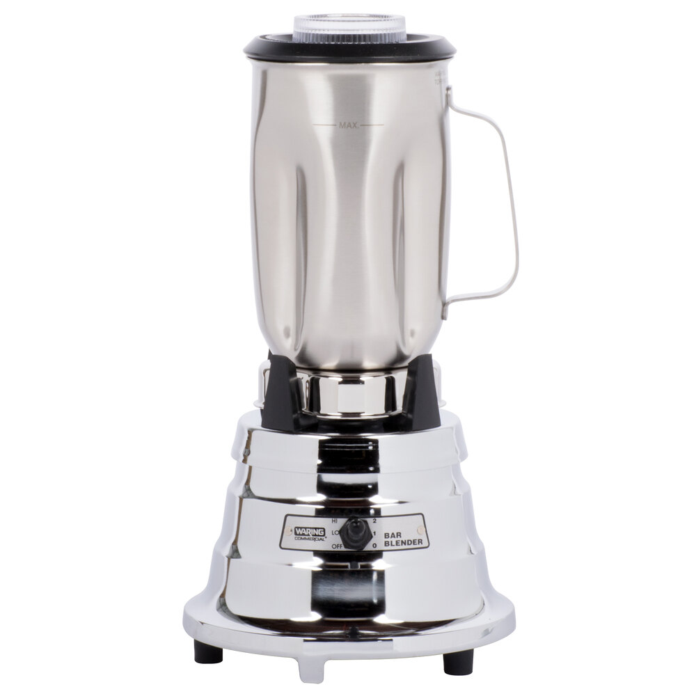 Waring BC900S Heavy Duty Chrome Bar Blender with 32 oz. Stainless Steel Jar (Canadian Use Only)