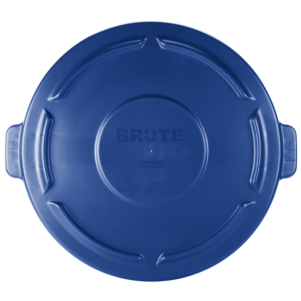 Rubbermaid 1779731 BRUTE Blue 20 Gallon Trash Can Lid