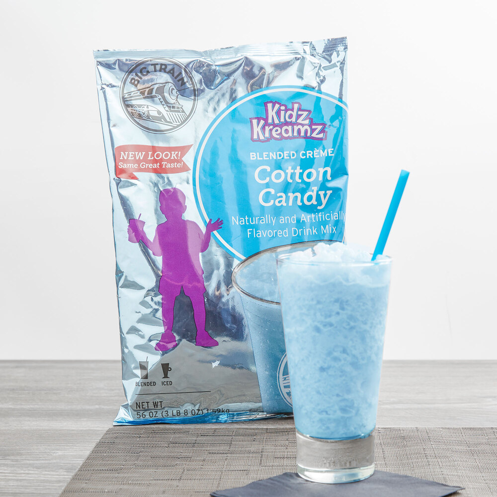 Big Train Cotton Candy Kidz Kreamz Frappe Mix 3.5 lb.