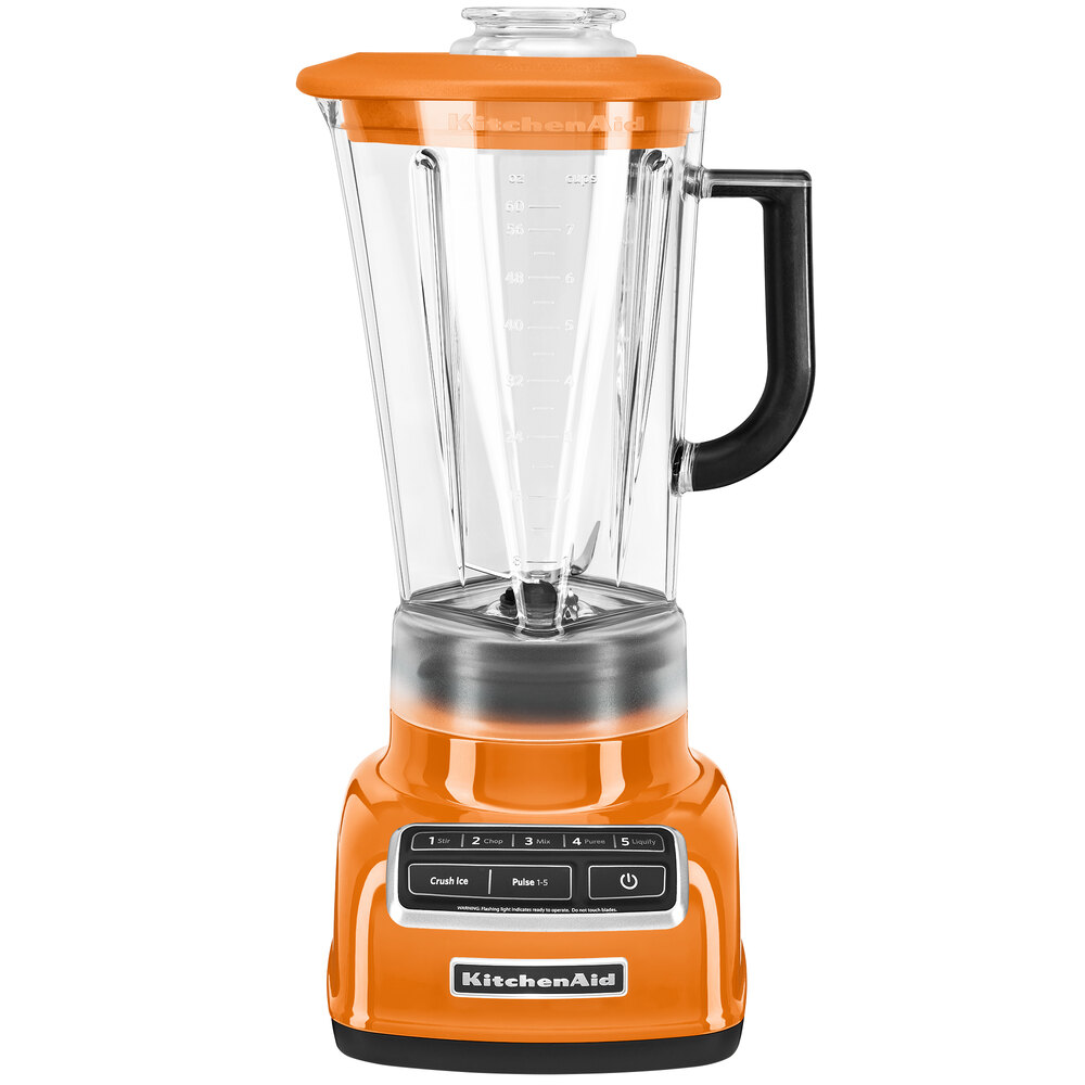 KitchenAid KSB1575TG Tangerine Diamond 60 oz. Five Speed Blender