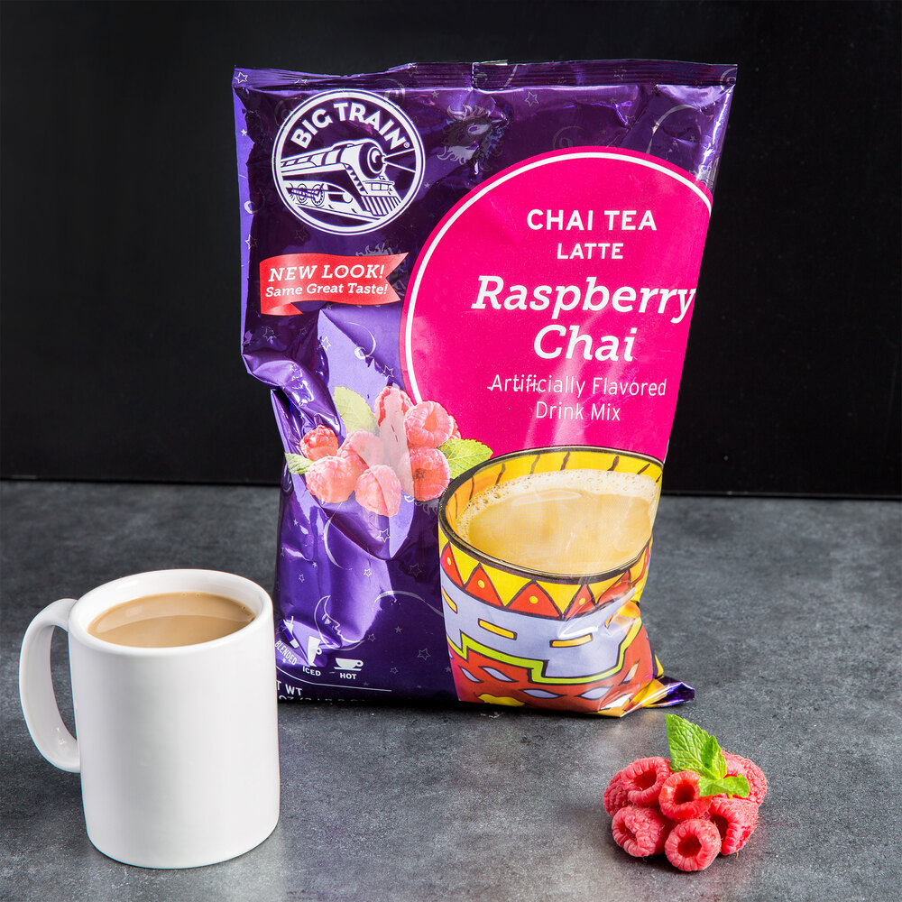 Big Train Raspberry Chai Tea Latte Mix 3.5 lb.