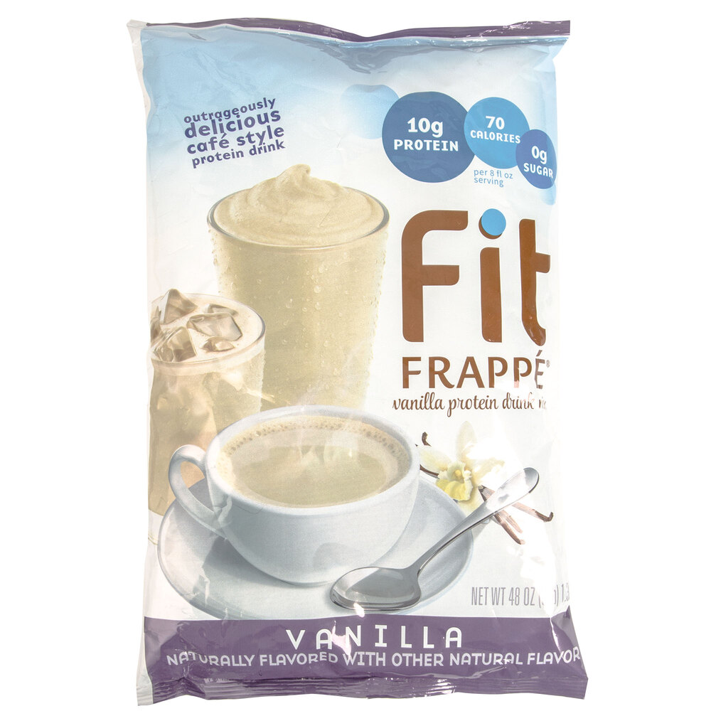 Big Train Fit Frappe Vanilla Protein Drink Mix 3 lb.