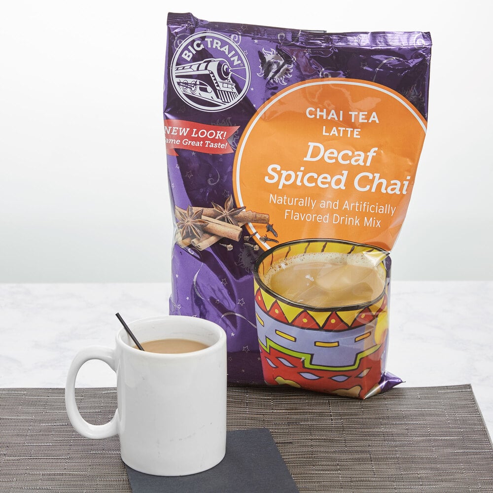 Big Train Decaf Spiced Chai Tea Latte Mix 3.5 lb.