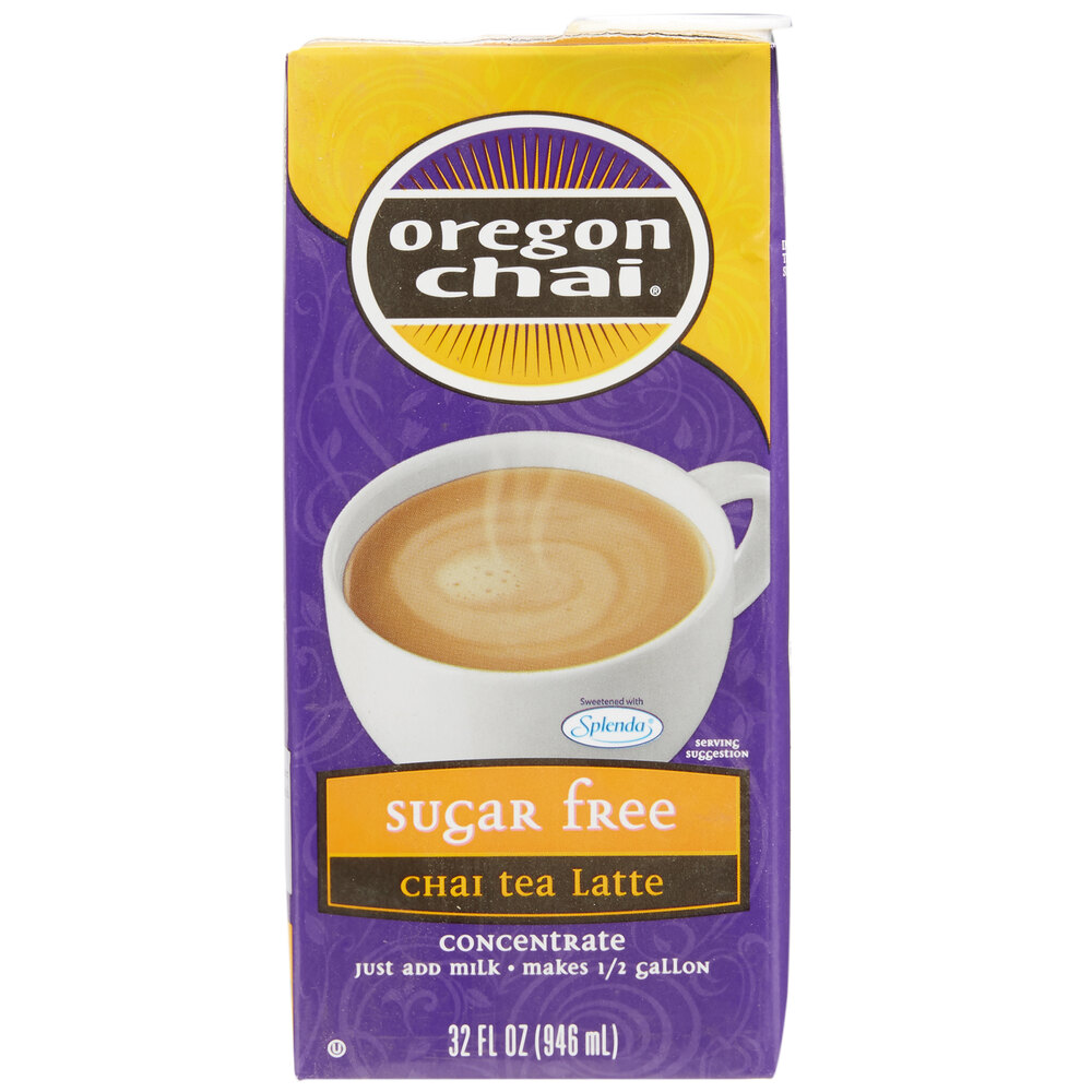 Sugar Free Oregon Chai Tea Latte Concentrate 32 oz.