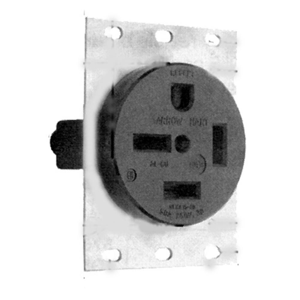 All Points 381281 Single Receptacle; NEMA 1550R (3 Phase)