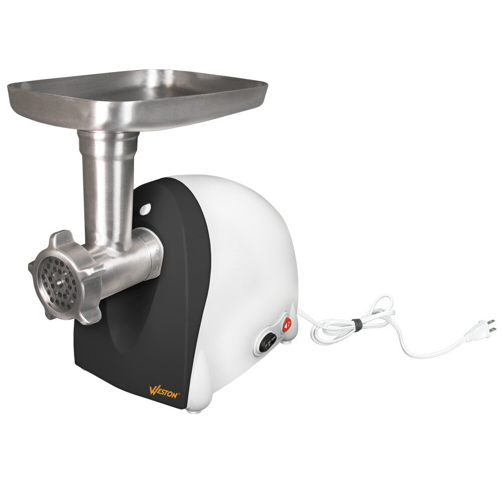 Weston 820102W 5 Deluxe Electric Meat Grinder with Tomato Strainer