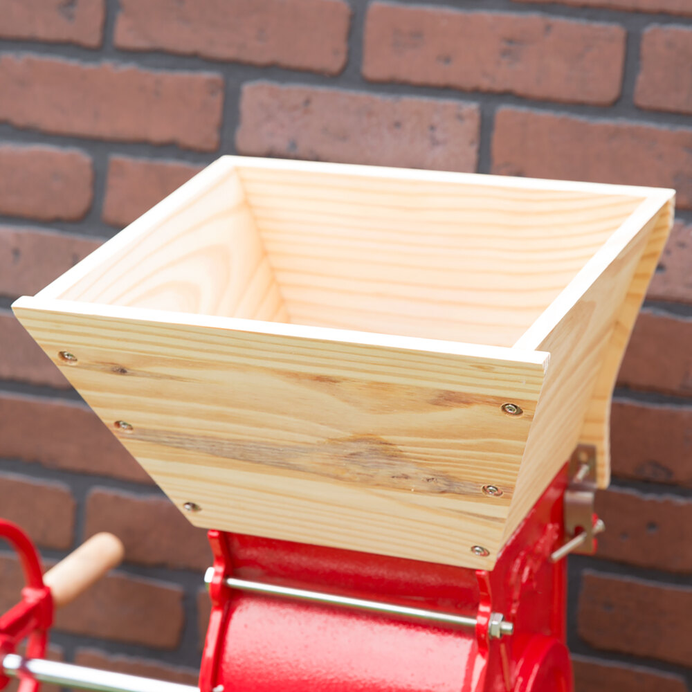 Weston 050301 Wooden Hopper for Roma Fruit and Apple Crusher