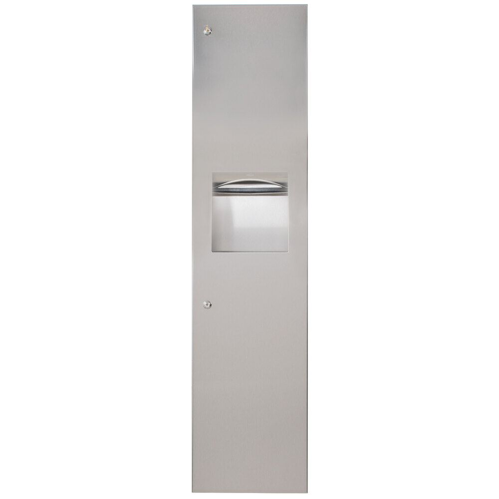 Bobrick B38034 TrimLineSeries Recessed Paper Towel Dispenser / Waste
