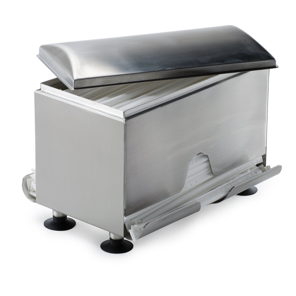 Tablecraft 237 DoubleSided Wrapped Straw Dispenser