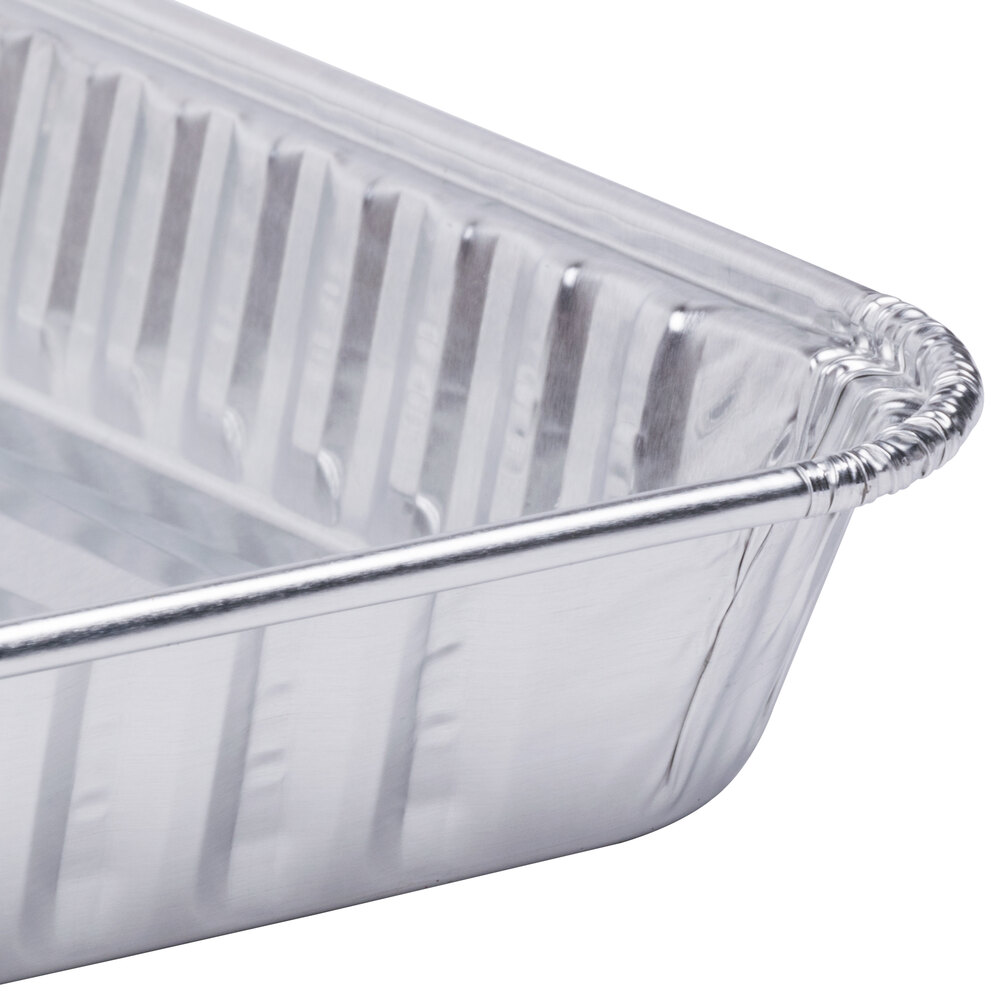 D&W Fine Pack 19500 1/2 Sheet Foil Cake Pan 25/Pack