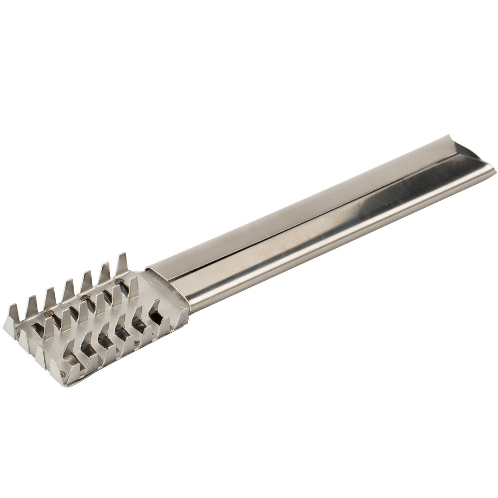 Town 48607 9" x 1 1/2" Stainless Steel Fish Scaler