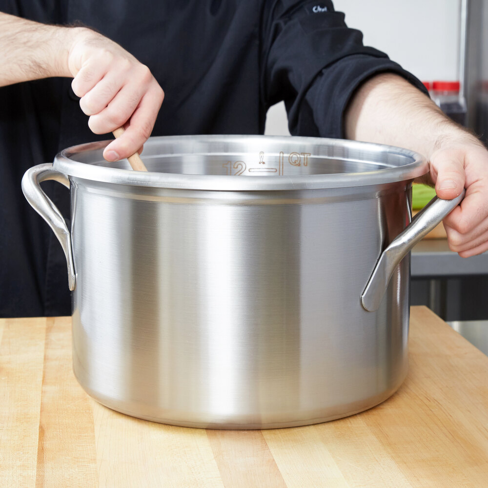 Vollrath 77600 Tri Ply 16 Qt. Stainless Steel Stock Pot