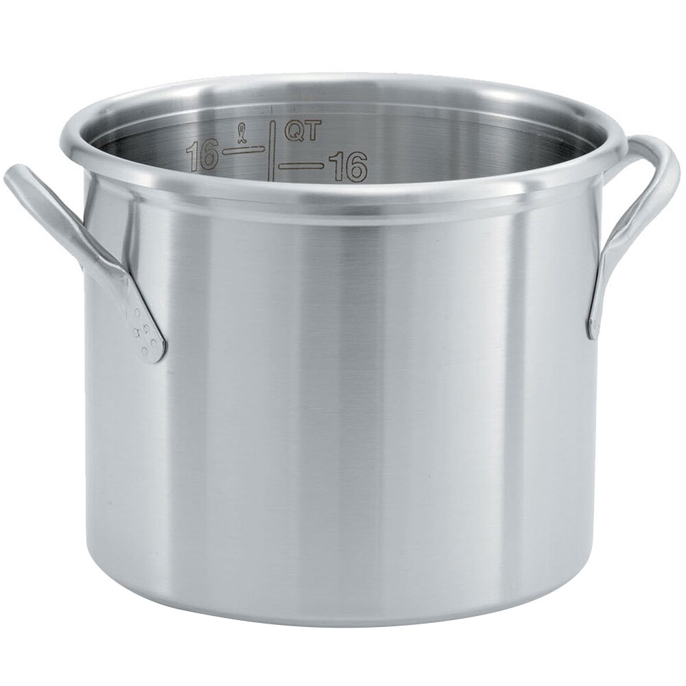 Vollrath 77600 Tri Ply 16 Qt. Stainless Steel Stock Pot