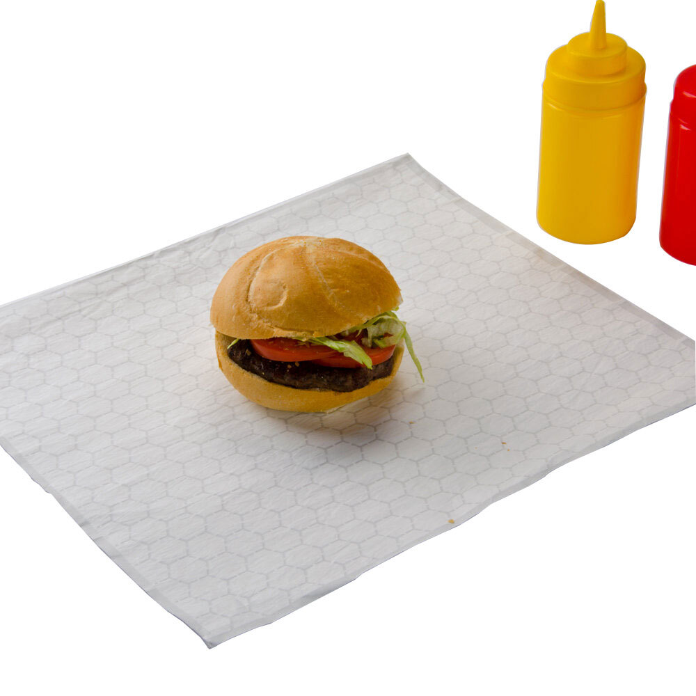 Choice 10 3/4" x 14" Insulated Foil Sandwich Wrap Sheets 500 / Pack