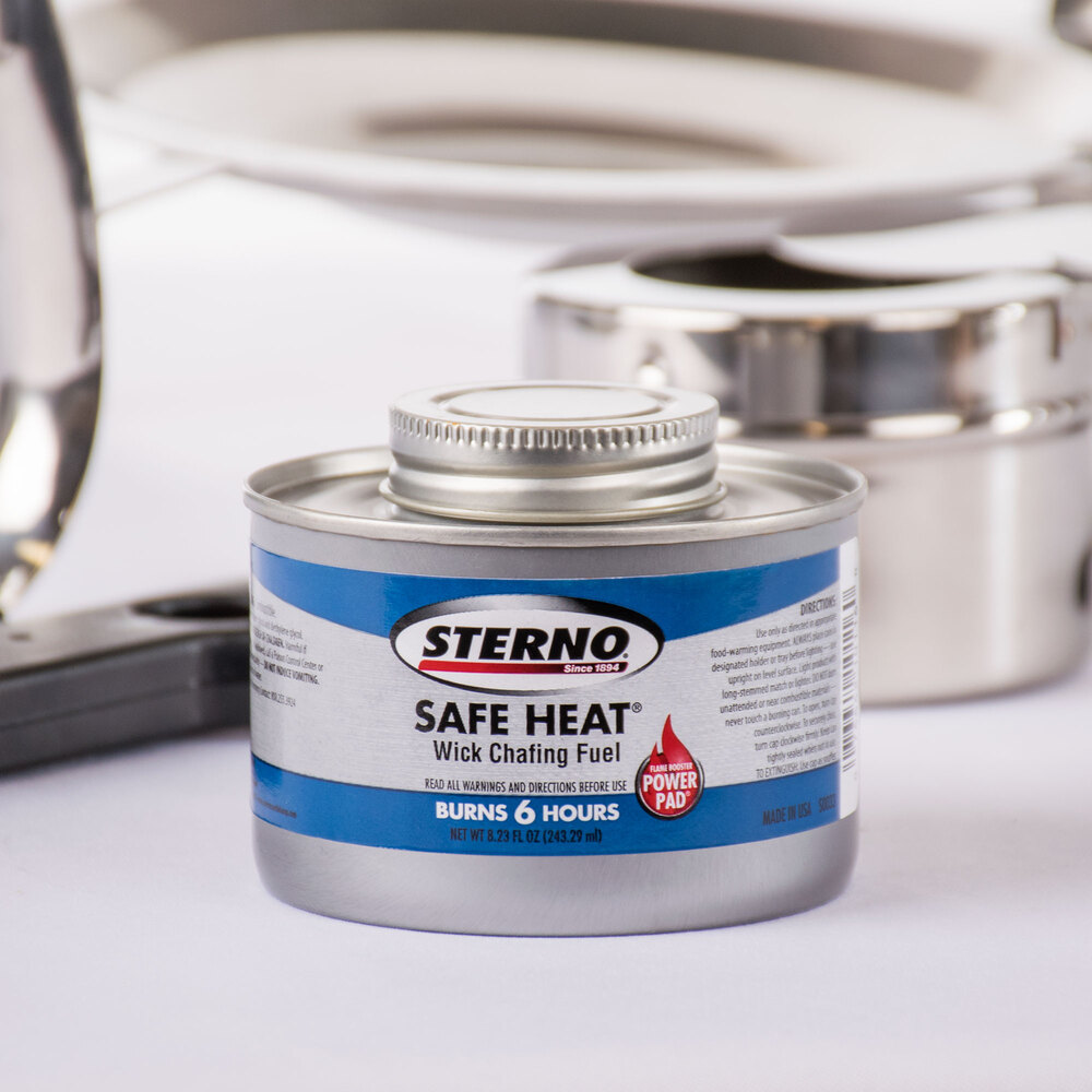 Sterno Products 10116 6 Hour Wick Chafing Dish Fuel Canister 24/Case