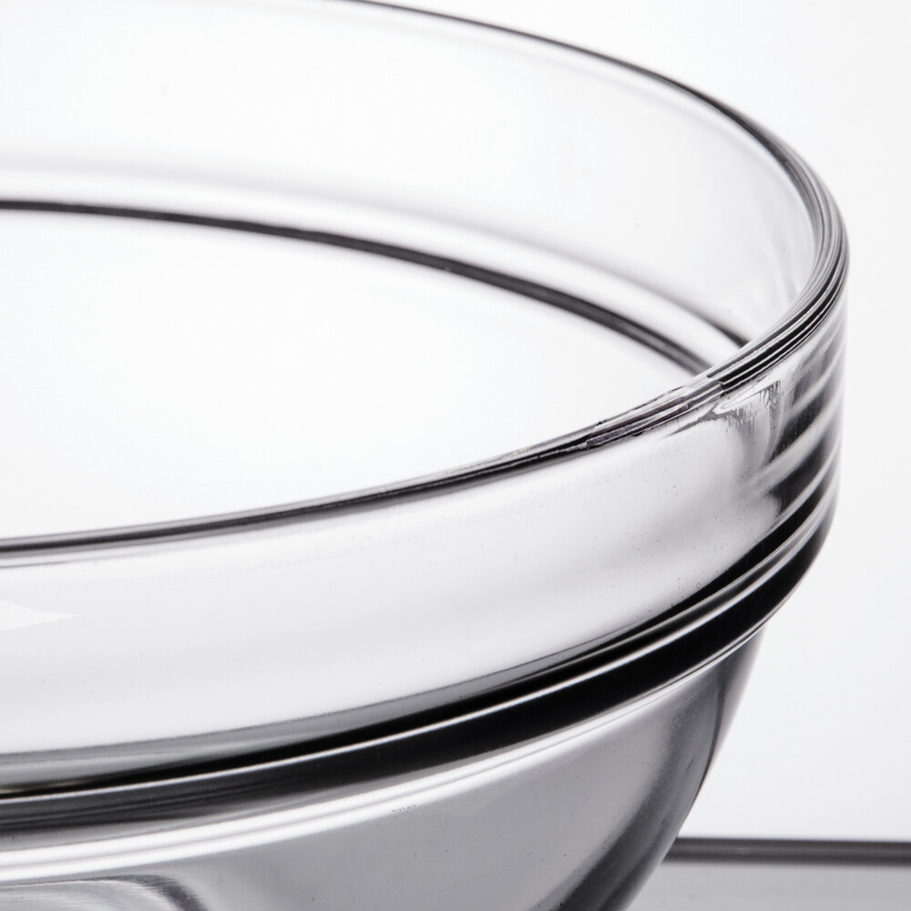 Arcoroc E5616 64 oz. Stackable Glass Bowl by Arc Cardinal 6/Case