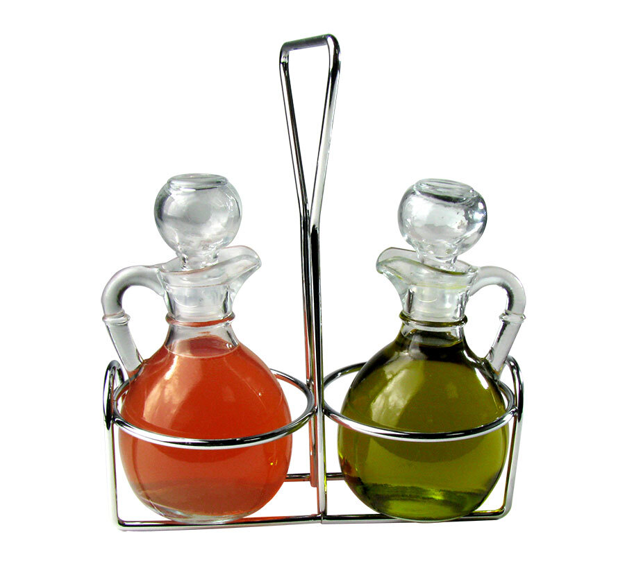 2 Hole Wire Condiment Holder