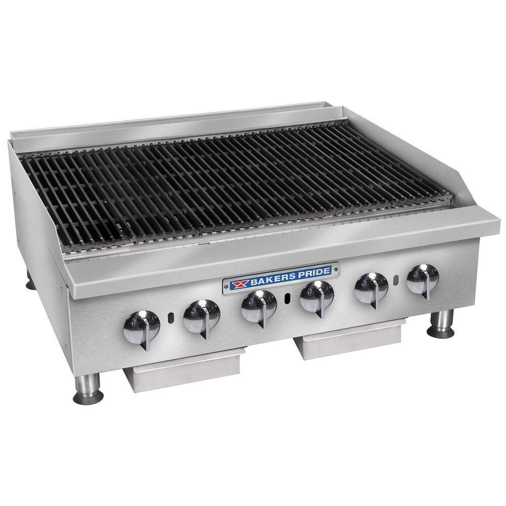 Bakers Pride BPHCB2436i Natural Gas 36" Heavy Duty Radiant Charbroiler