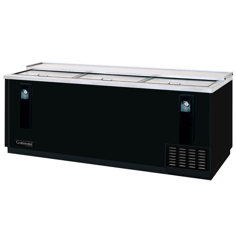 Continental Refrigerator CBC95 95" Black Horizontal Bottle Cooler
