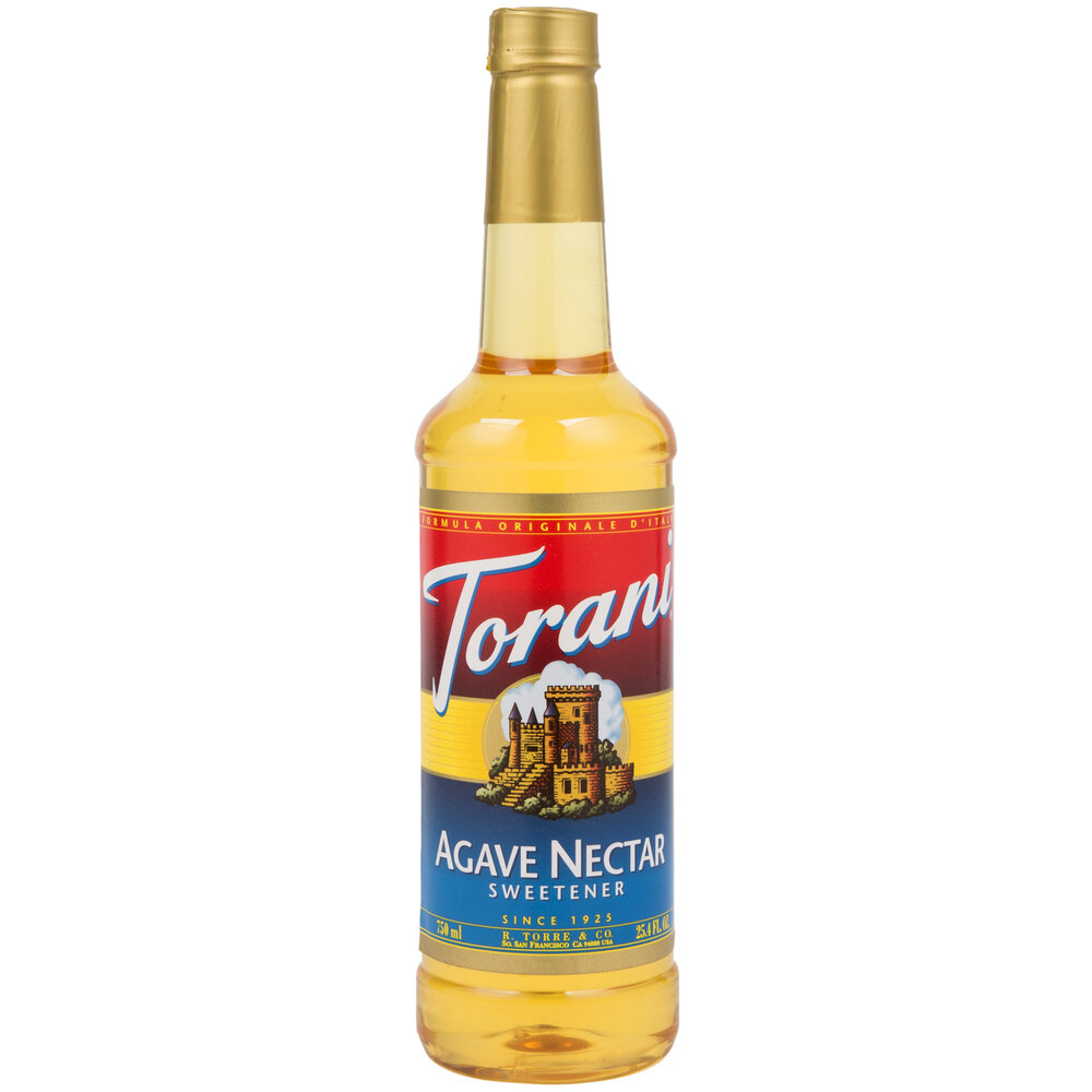 Torani 750mL Agave Nectar Flavoring Syrup